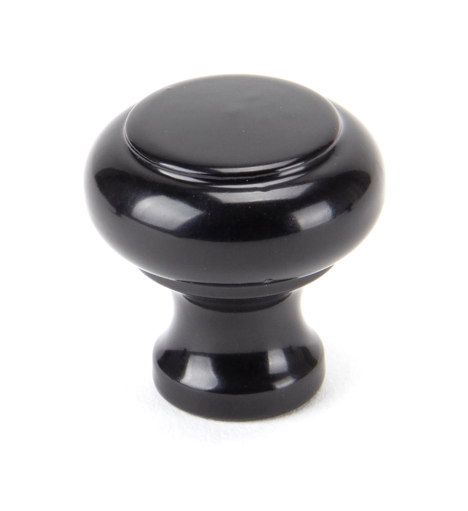 From The Anvil's Black Regency Cabinet Knob