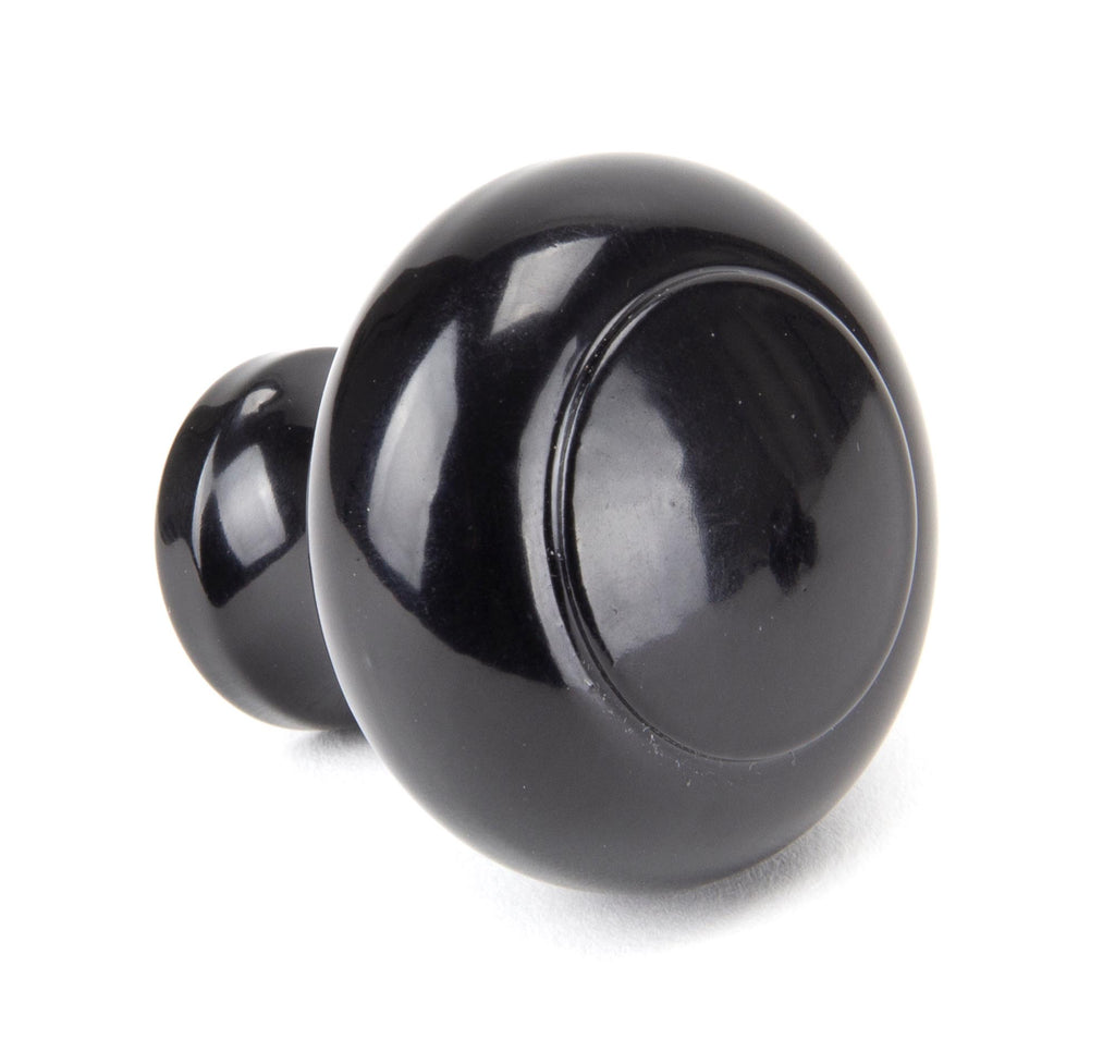 From The Anvil's Black Regency Cabinet Knob