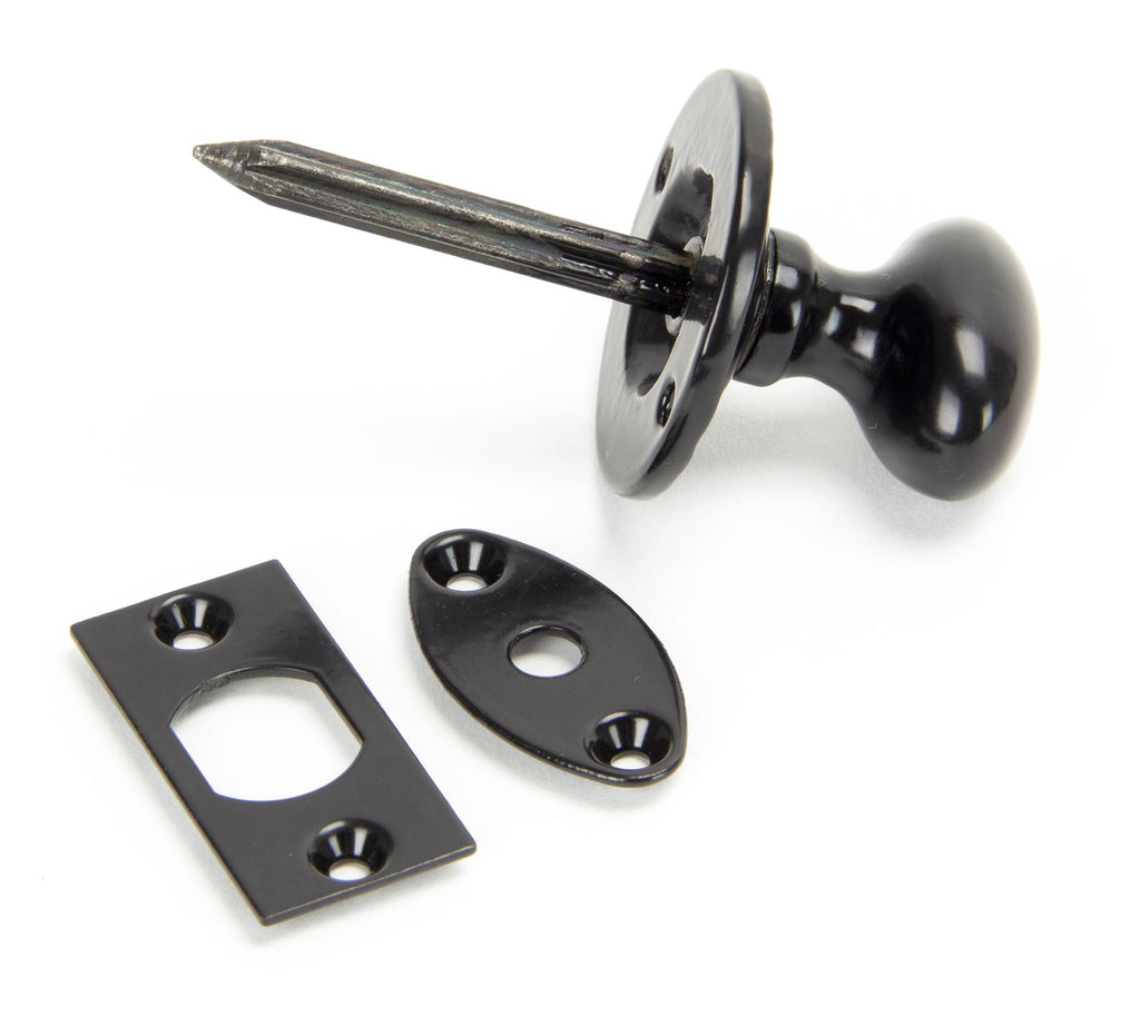 From The Anvil's Black Oval Rack Bolt