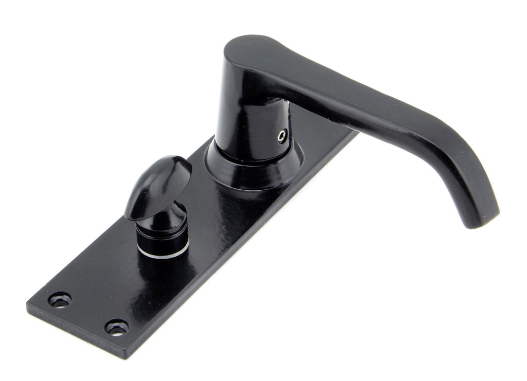 From The Anvil's Black Deluxe Lever Bathroom Set