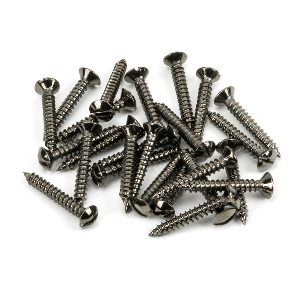 From The Anvil's Dark Stainless Steel Countersunk Raised Head Screws (25)