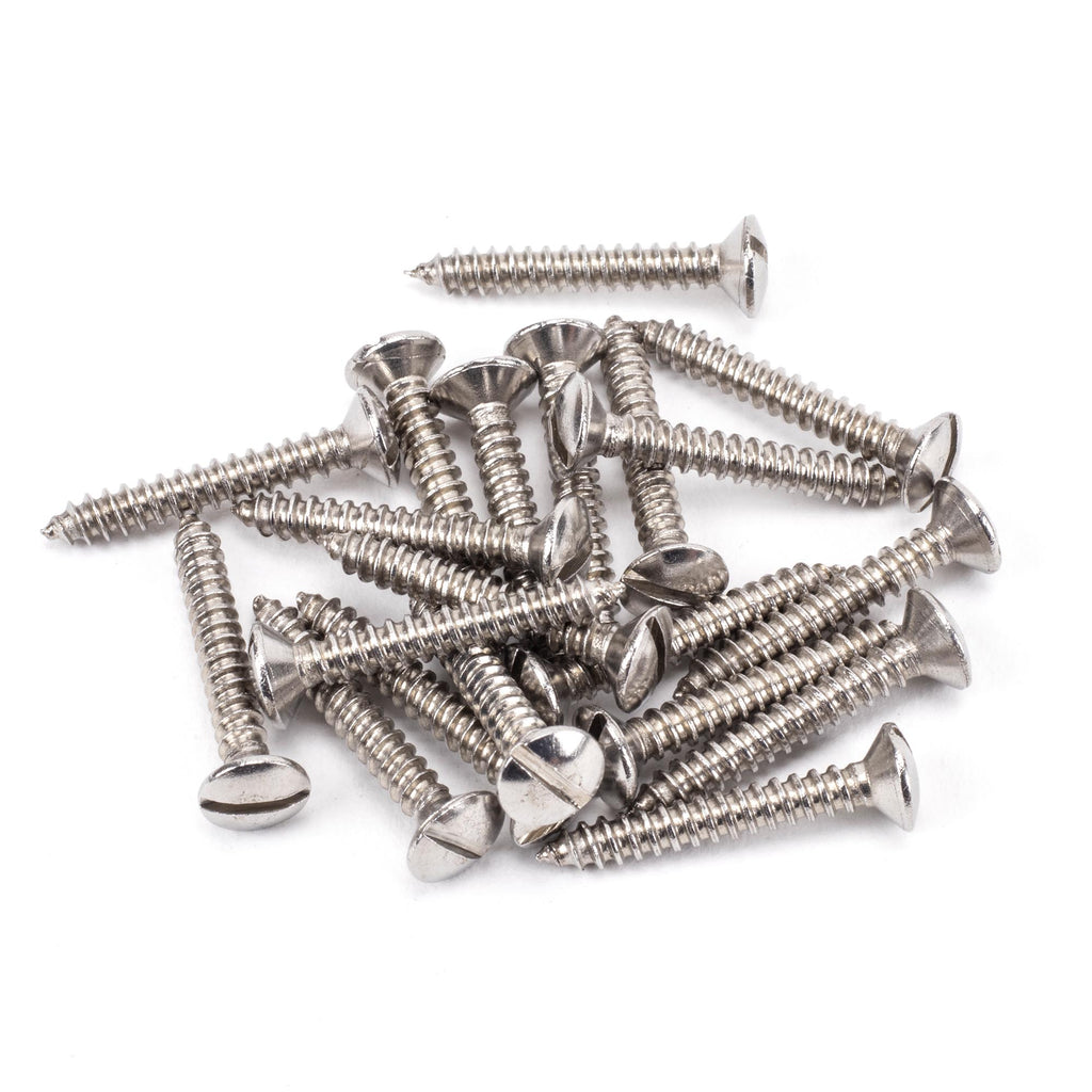 From The Anvil's Stainless Steel Countersunk Raised Head Screws (25)