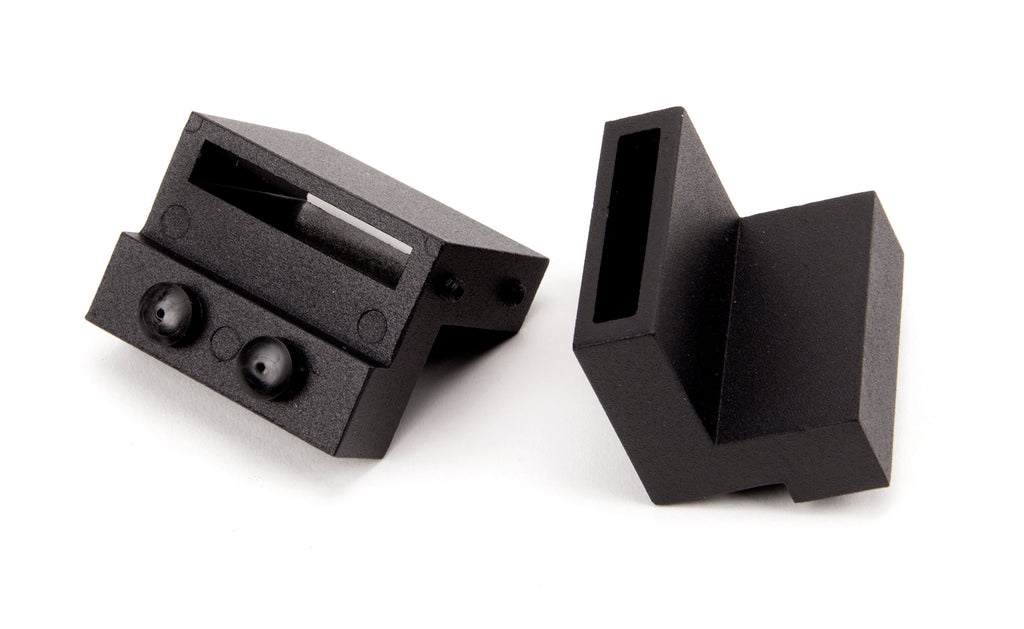 From The Anvil's Black 100kg Sliding Door Hardware Kit (Top Mount)